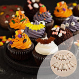 Moldes de Chocolate Halloween, 6PCS, Silicona, Calaveras y Más