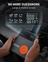 compresor de aire bateria 1750 150 PSI pantalla led AstroAI