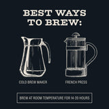 Café Frío Bizzy Decaf 100% Arábica 1 LB Proceso de Agua