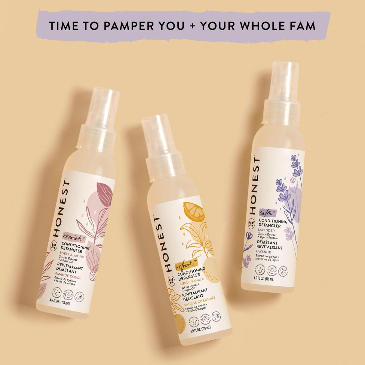 Acondicionador desenredante de el cabello The Honest Company