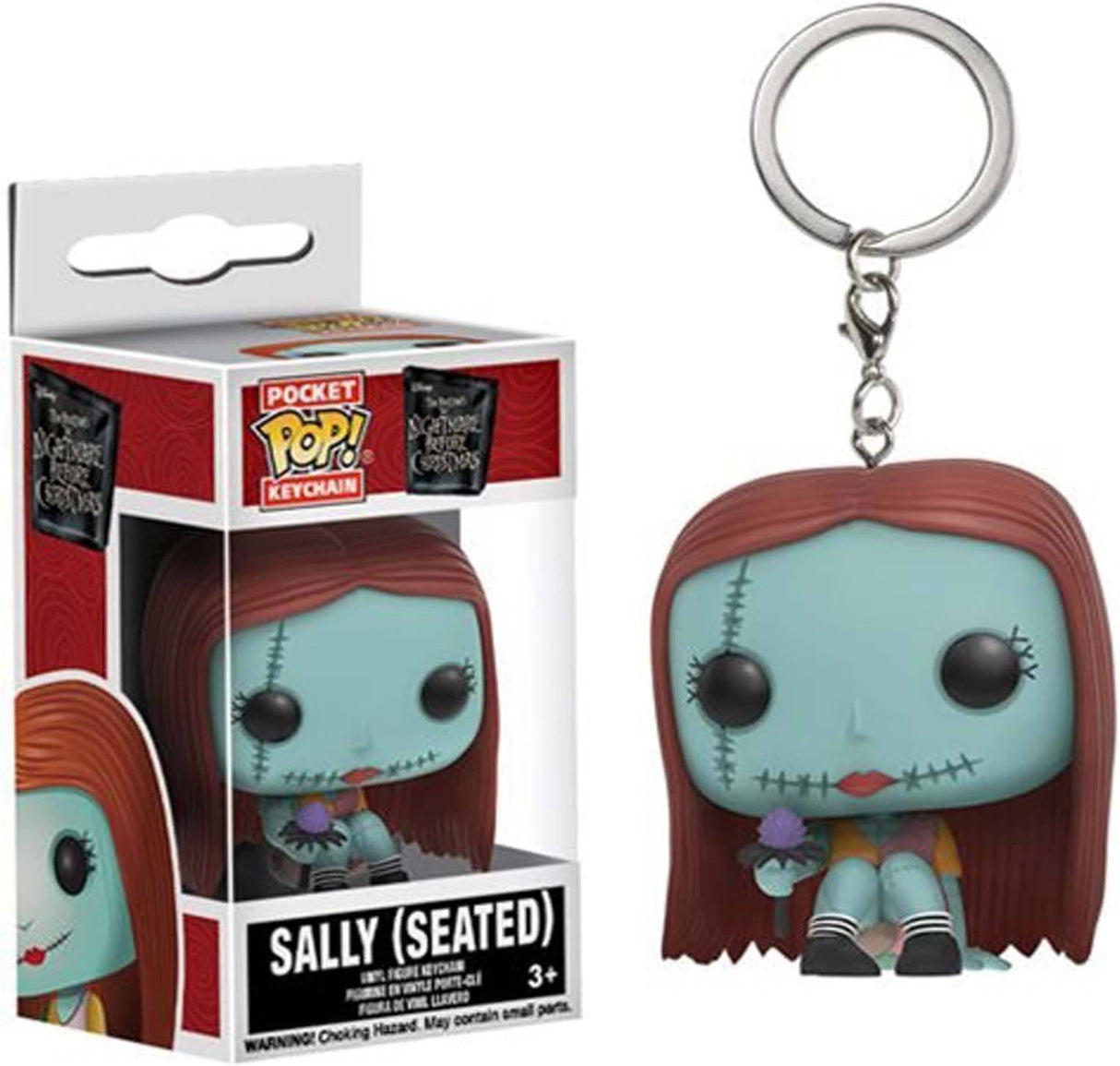 Llavero Pocket Pop! de Sally (Sentada) - Nightmare Before Christmas