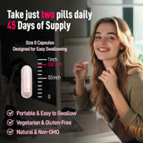 Shilajit para Mujeres Cápsulas, Himalaya 15000MG, 90u