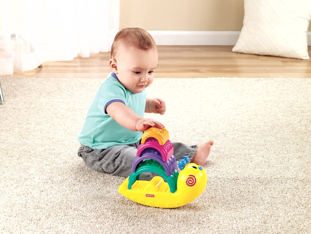apilador de caracol arcoiris Fisher-Price