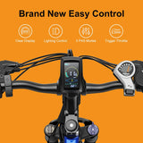 Bicicleta eléctrica Jasion EB5, 500W, 40 millas, 7 velocidades