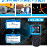 Escáner OBD2 con datos en vivo, Negro ‎W4 AMTIFO