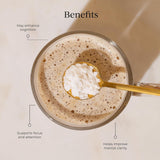 Crema Nootrópica con MCT, L-Teanina y Alpha GPC para Enfoque