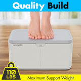 Caja de almacenamiento SereneLife 7 galones con cerradura