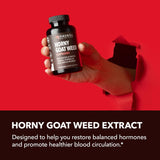 Suplemento Horny Goat Weed para él y ella  con raíz de maca