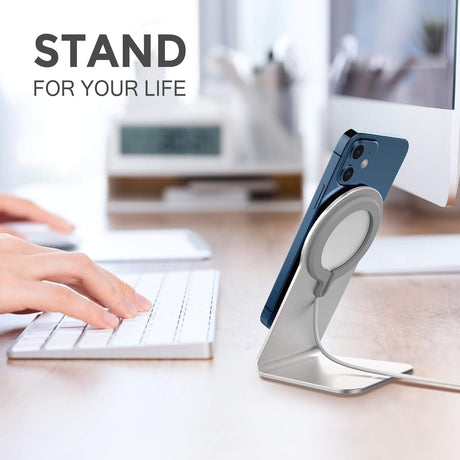 CreaDream Soporte para cargador MagSafe soporte de aluminio