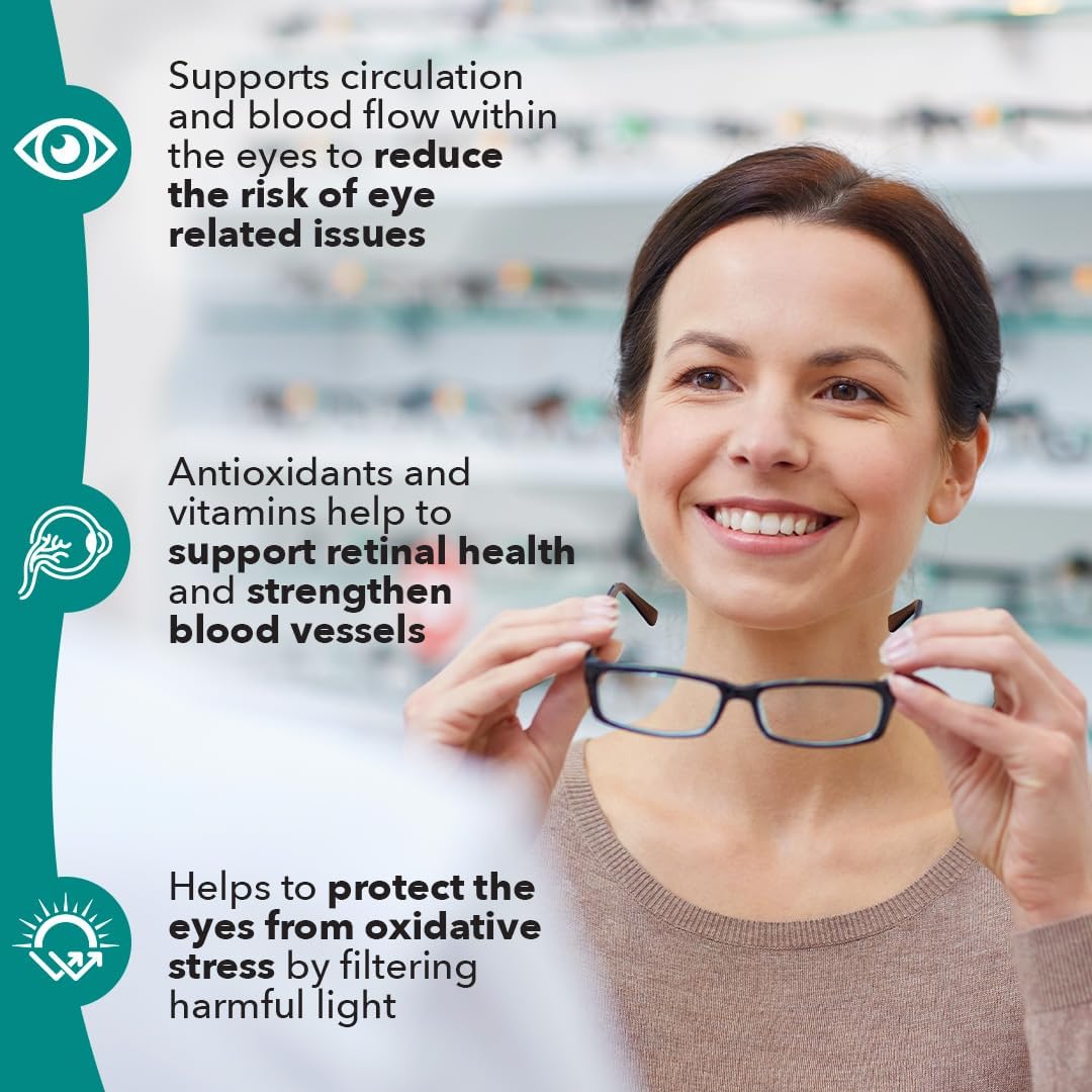 LifeSeasons Visibili-T Suplemento los ojos secos ginkgo biloba