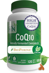 Health Thru CoQ-10 100mg BioPerine 120 Softgels