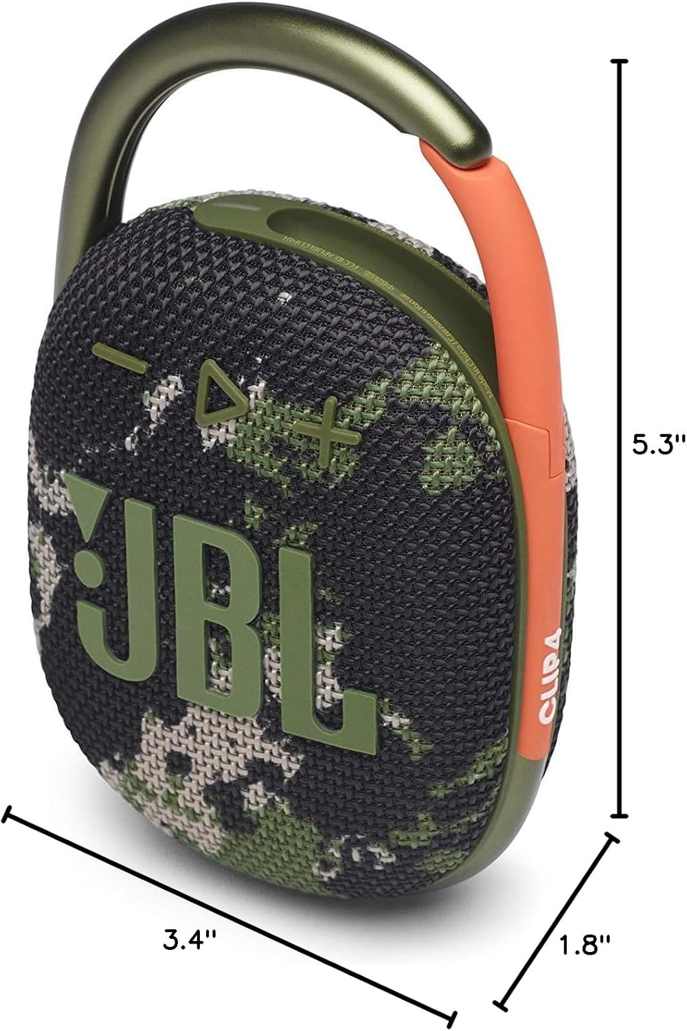 Altavoz Bluetooth JBL Clip 4 - Impermeable IP67, Portátil