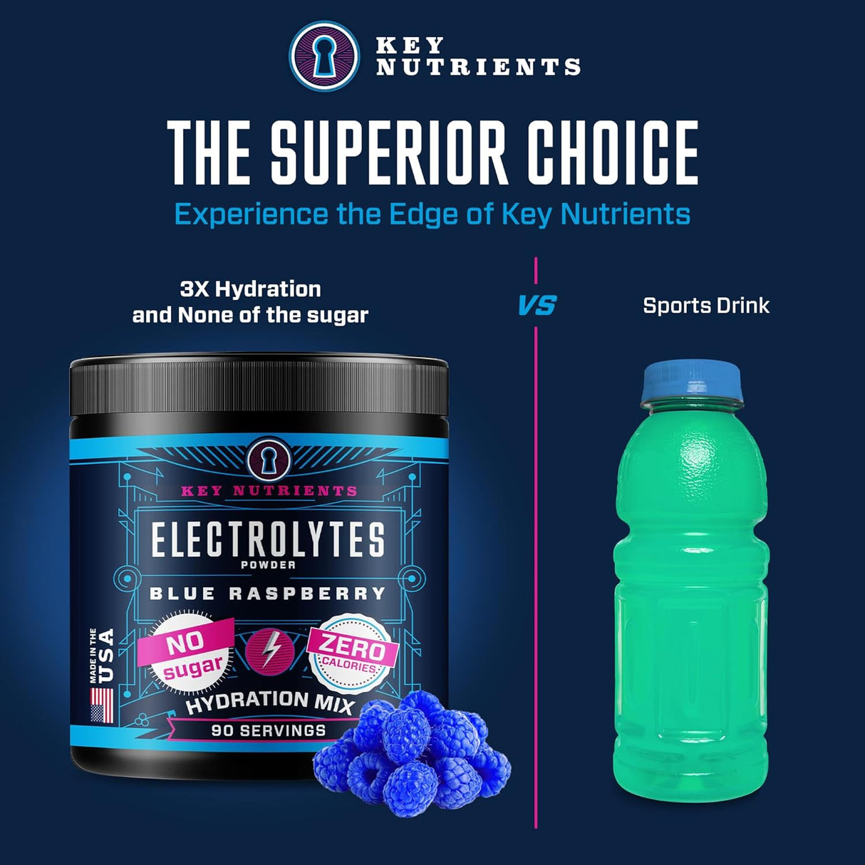 Multivitamin en Polvo Electrolytes - Sin Azúcar - 90 Porciones