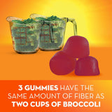 Metamucil Gomitas de suplemento de fibra más vitaminas C, D