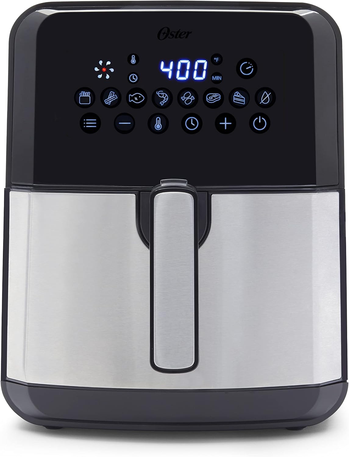 Freidora de aire Oster DiamondForce XL 5QT, 8 funciones, digital