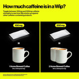 Wip Energy Bolsas | Caffeine Natural 200mg, Vitaminas y Minerales, 15 Pzas x 3 Cans