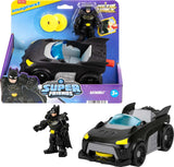 Fisher-Price Imaginext Batmobile DC Super Friends Metal Force 3