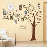 Sticker de Pared Árbol Familiar 3D, Vinilo, Removible, Izquierda