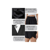 Shorts cortos y elásticos de cintura alta talla XS