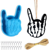 Moldes de Silicona Halloween para Freshies - Mano Esqueleto