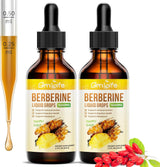 Suplemento de Berberina Orgánica 1500mg con Canela, Melón, 2oz
