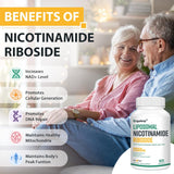 Suplemento Riboside liposomal  apoyo al envejecimiento