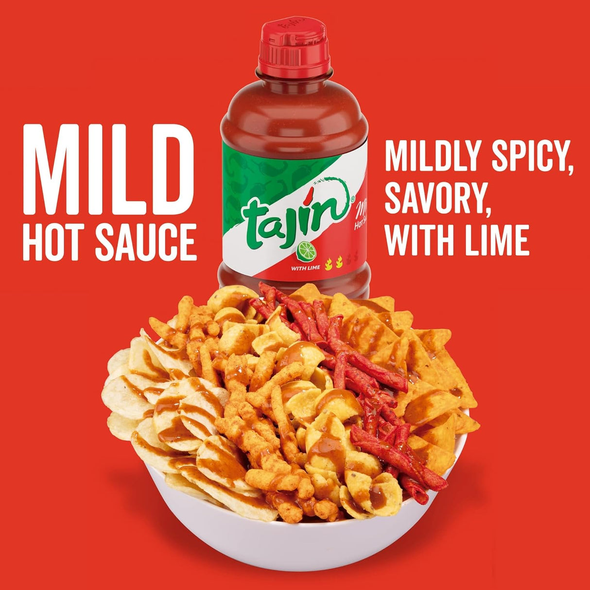 Salsa Tajín Suave 15.38oz Pack de 2 - Sabor Auténtico