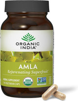 Suplemento de Amalaki Orgánico con Vitamina C, 90 cápsulas