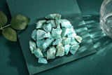 QINJIEJIE Piedras preciosas de Amazonita de cristal curativo