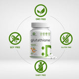 Suplemento de glutatión 1000 mg por porción 98% de pureza