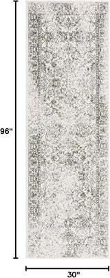 Runner de alfombra Geométrica, ideal para áreas de alto tráfico (ADR109X-28)