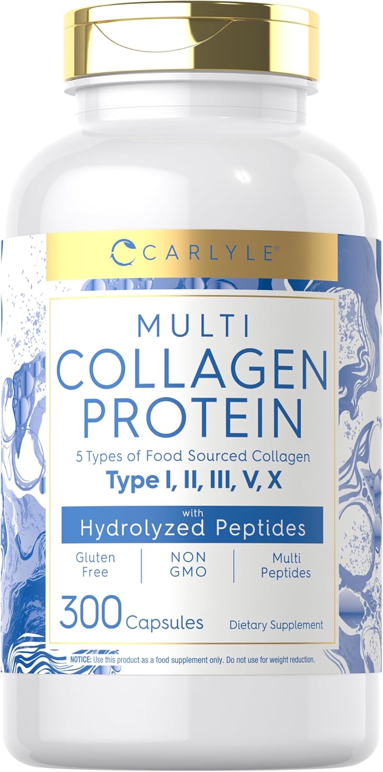 Carlyle Colágeno Multi Cápsulas 2000mg 300u Keto/Paleo