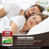 Suplemento 5-HTP 200 mg Best Naturals, 120 Cápsulas Veganas
