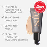 Hidratante Tintado con SPF 35 y Ácido Hialurónico