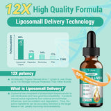 Suplemento Limpieza Hepática y Linfática, Liposomal, Orgánico, 2 oz