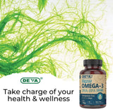 Deva Omega-3 Vegano Suplemento, 90 Softgels