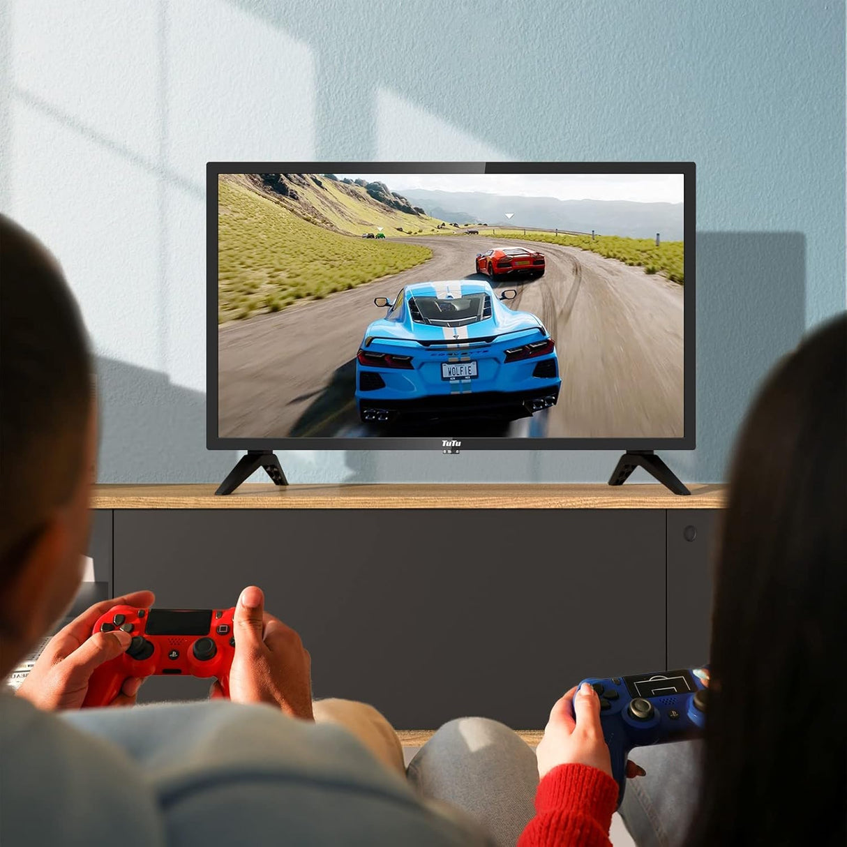 Televisor LED 24 TuTu HD 720P, Dolby Audio, Modelo 2023