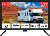 TV 22 1080p LED, Pantalla Plana, HDMI/VGA/RCA/USB, Sin DVD