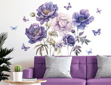 Stickers de Flores y Mariposas 3D - Decoración Infantil
