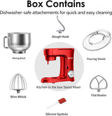 Batidora de pie Kitchen in the Box, 900W, 8.5 QT, 10 velocidades