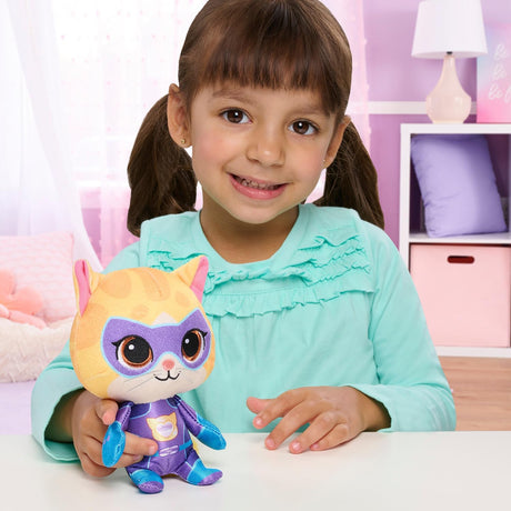 Peluche SuperKitties Sparks de Just Play, 7 pulgadas, niño 2+