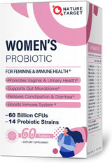 Probióticos para mujeres, probióticos y prebióticos, arándan