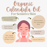 Aceite de Caléndula Orgánico para Pieles Sensibles