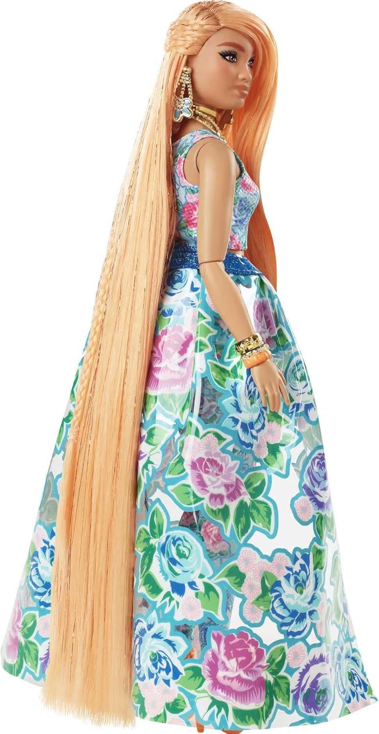 Barbie Extra Fancy Muñeca con Accesorios y Gato Pet