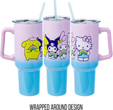 Taza de Acero Inoxidable Sanrio Hello Kitty 40 oz con Asa y Popote