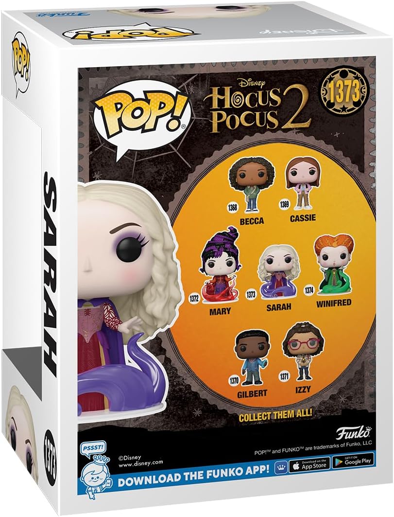 Funko Pop! Disney: Hocus Pocus 2 - Sarah (Efecto Humo)