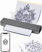 Phomemo M08F - Impresora Bluetoothde tatuaje máquina térmica