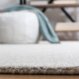 Alfombra Abstracta de SAFAVIEH, Hecha a Mano, 6' Cuadrada, ABT468F