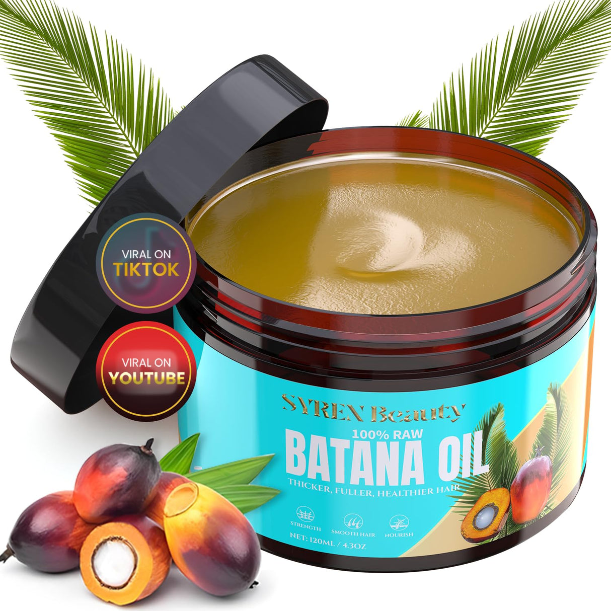 Aceite Batana Orgánico 100% Puro - Crecimiento y Fortalecimiento