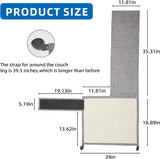 Protector de muebles para arañazos con sisal natural